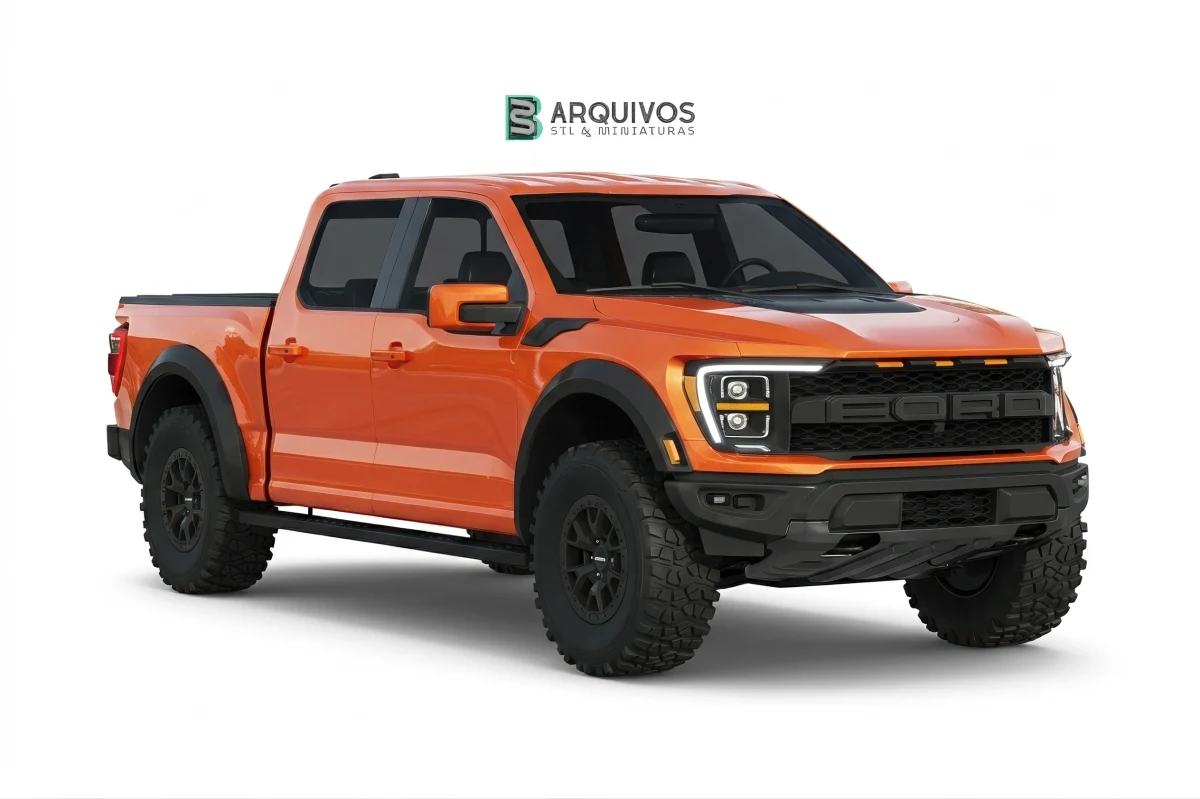Modelo 3D STL - Ford F-150 Raptor 2021 — foto 5